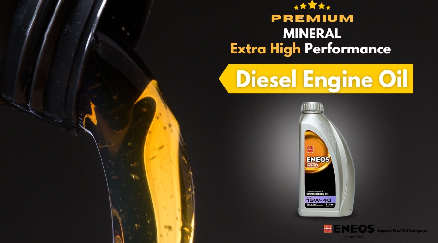 Power Beneath ENEOS Diesel Engine Oil